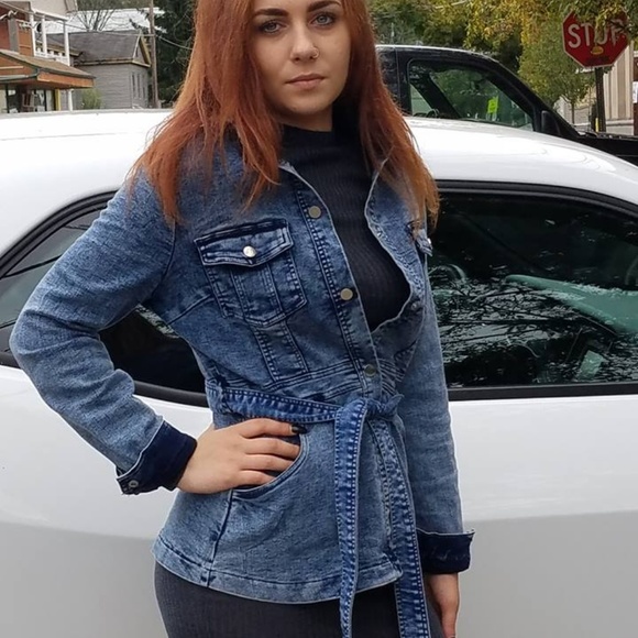 Jackets & Blazers - Classic Stretch Denim Jacket AUTUMN 2018